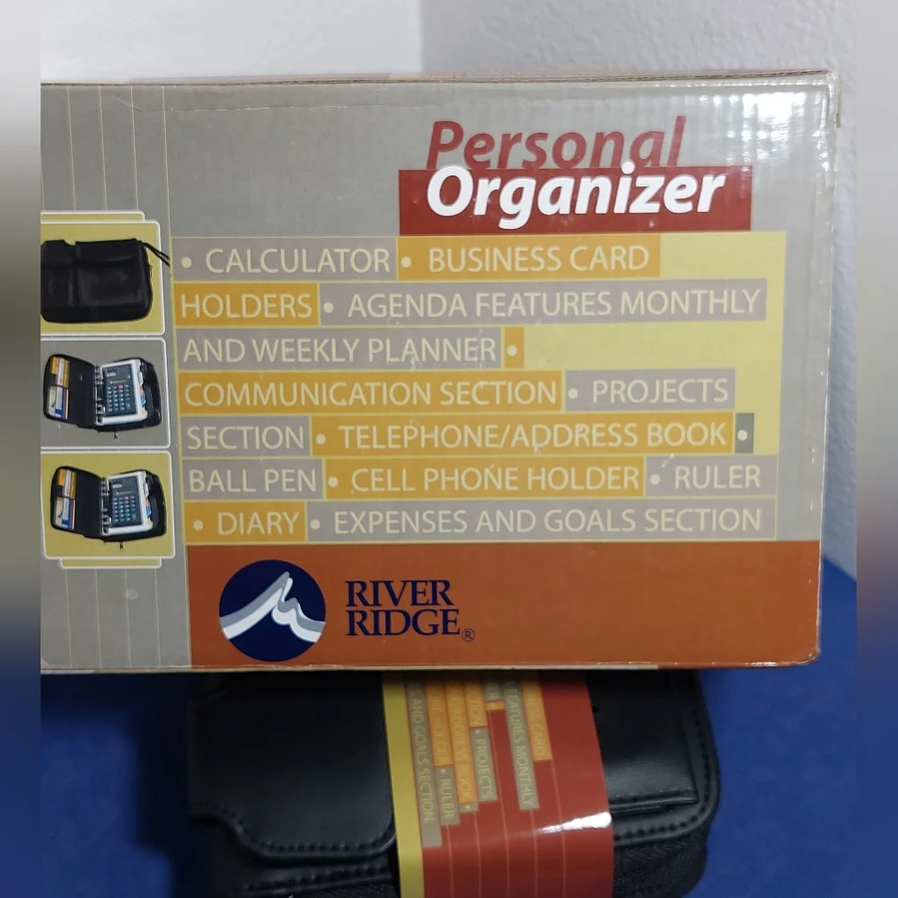 Vintage River Ridge Personal Organizer NOS